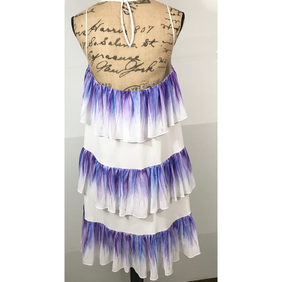 Nha Khanh Noralee Purple & White Tiered Dr… - Picture 5 of 8